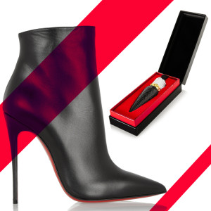 Christian Louboutin So Kate 120 leather ankle boots CHRISTIAN LOUBOUTIN BEAUTY Sheer Voile Lip Colour - Rouge Louboutin