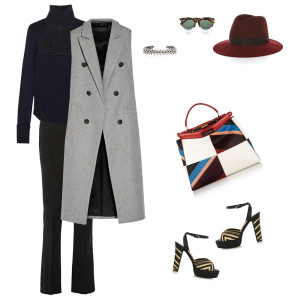 Karen Walker Outfit with Net a Porter