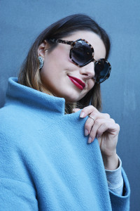 PRADA RECTANGUALAR SUNGLASSES GREY TORTOISE