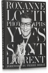 Caffee Table Books Roxanne Lowit Photographs Yves Saint Laurent hardcover book
