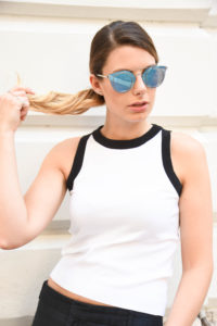 Giulia De Martin EoE sunglasses - Techy 10's- sunglasses LR-1 behind my glasses eyewear silmo paris 2017 mirror lenses shades sunnies blog blogger
