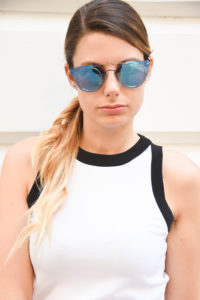 Giulia De Martin EoE sunglasses - Techy 10's- sunglasses LR-1 behind my glasses eyewear silmo paris 2017 mirror lenses shades sunnies blog blogger