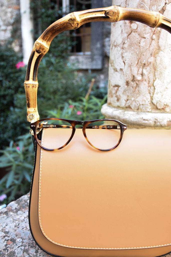 Giulia De Martin valmassoi sunglasses LR-1 eyeglasses behind my glasses silmo paris special tortoise vintage inspired