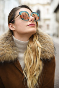 giulia de martin behind my glasses eyewear influencer blogger content creator blog sunglasses eyeglasses face è face paris sunglasses fall winter 2018 frame woman -17