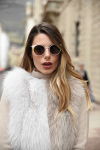 giulia de martin behind my glasses eyewear influencer blogger content creator blog sunglasses eyeglasses woow paris sunglasses fall winter 2018 frame woman -5
