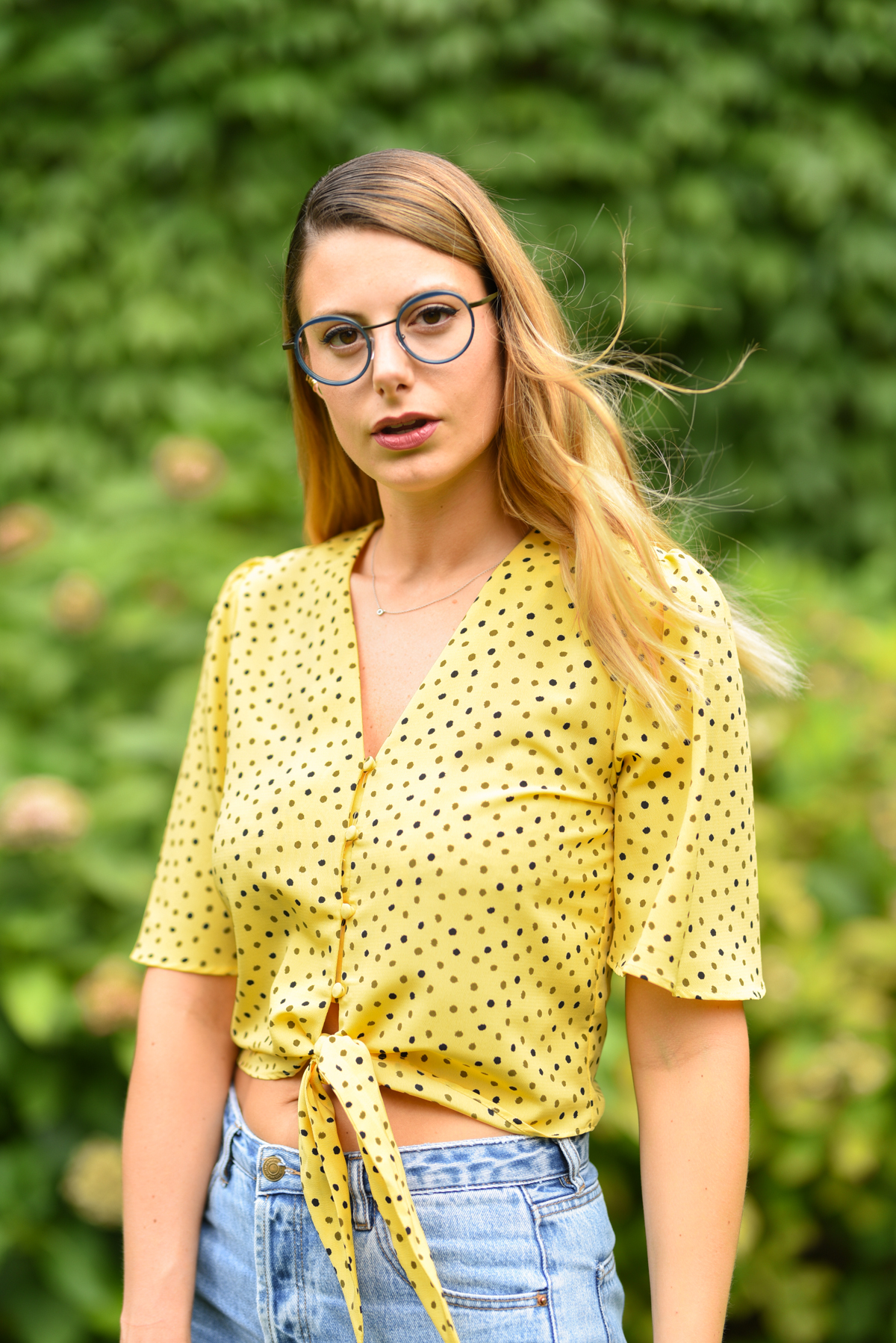 giulia de martin naoned eyeglasses occhiali da sole frame eyewear spring summer 2019 eyewear blog influencer -1