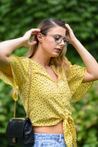 giulia de martin naoned eyeglasses occhiali da sole frame eyewear spring summer 2019 eyewear blog influencer -1