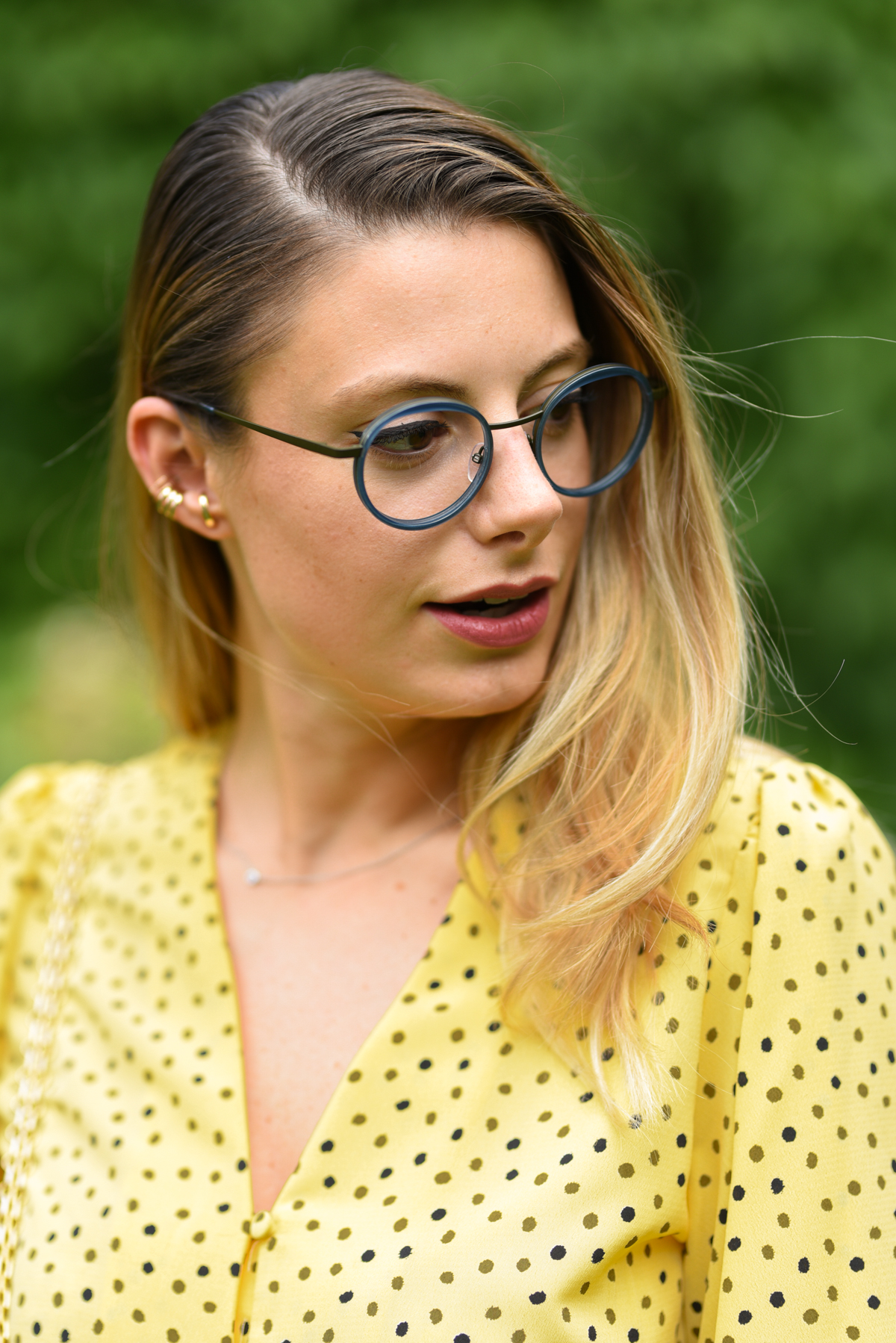 giulia de martin naoned eyeglasses occhiali da sole frame eyewear spring summer 2019 eyewear blog influencer -1