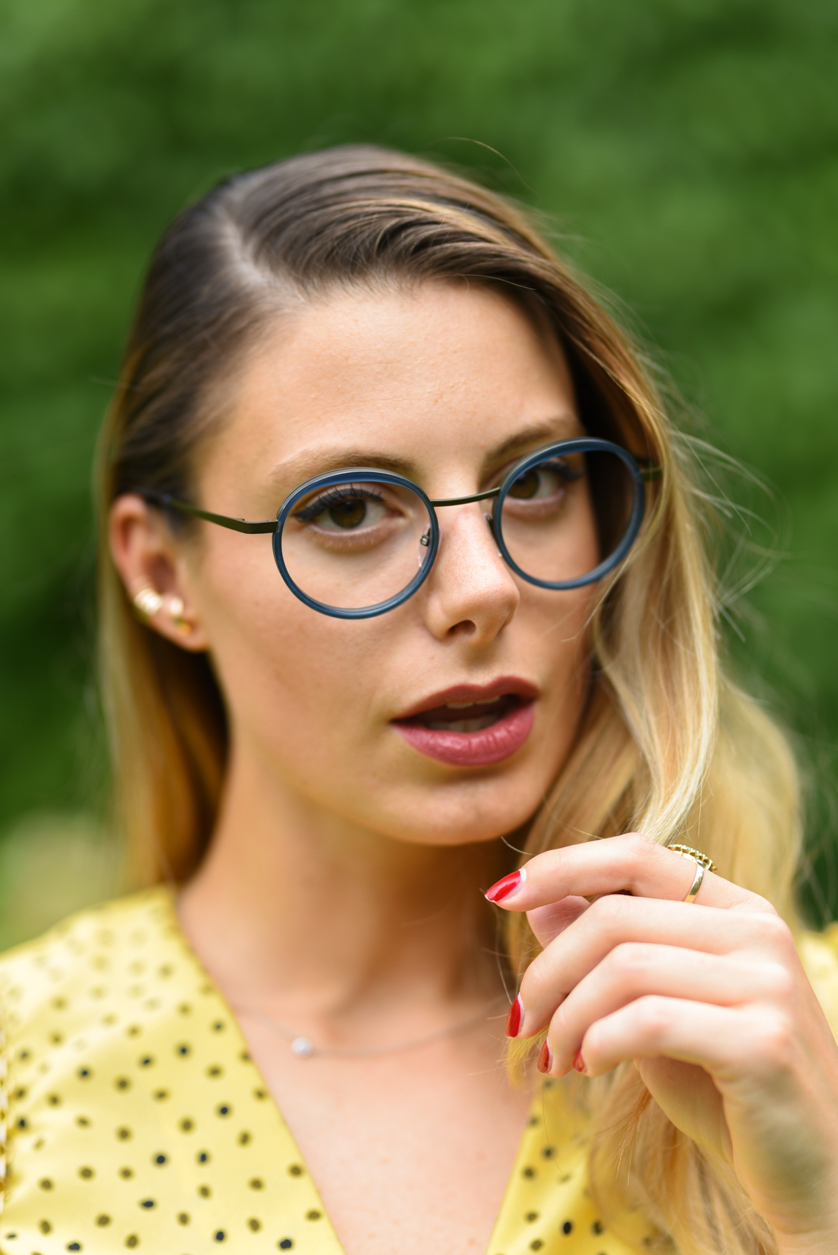 giulia de martin naoned eyeglasses occhiali da sole frame eyewear spring summer 2019 eyewear blog influencer -1