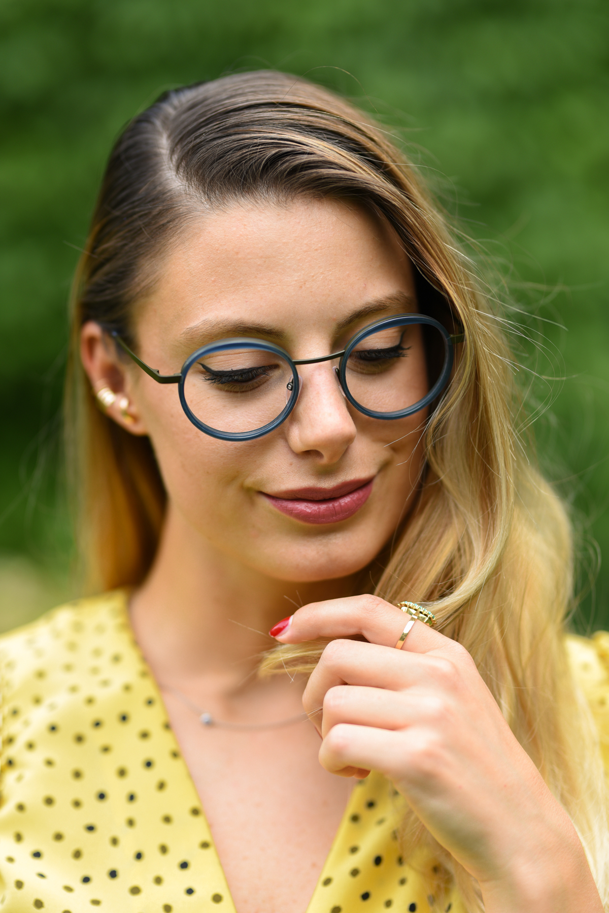 giulia de martin naoned eyeglasses occhiali da sole frame eyewear spring summer 2019 eyewear blog influencer -1