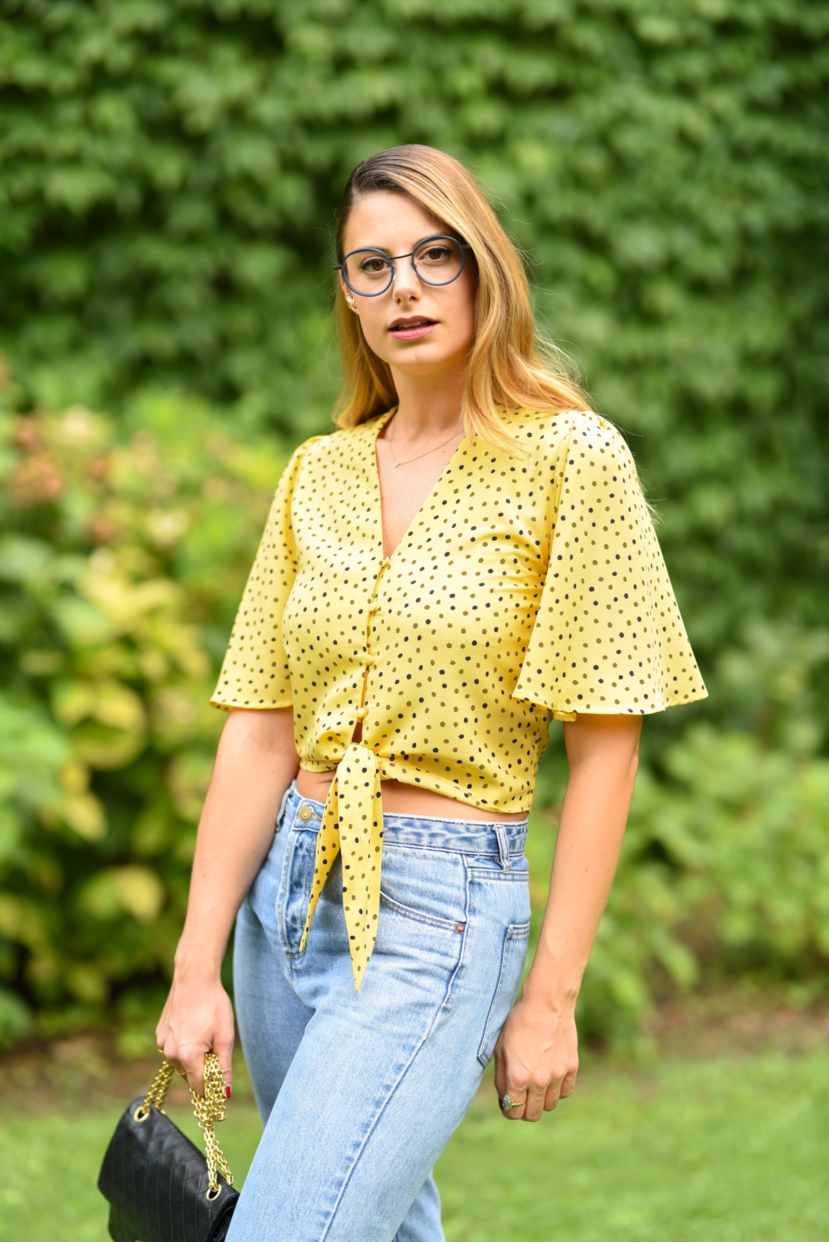 giulia de martin naoned eyeglasses occhiali da sole frame eyewear spring summer 2019 eyewear blog influencer -1