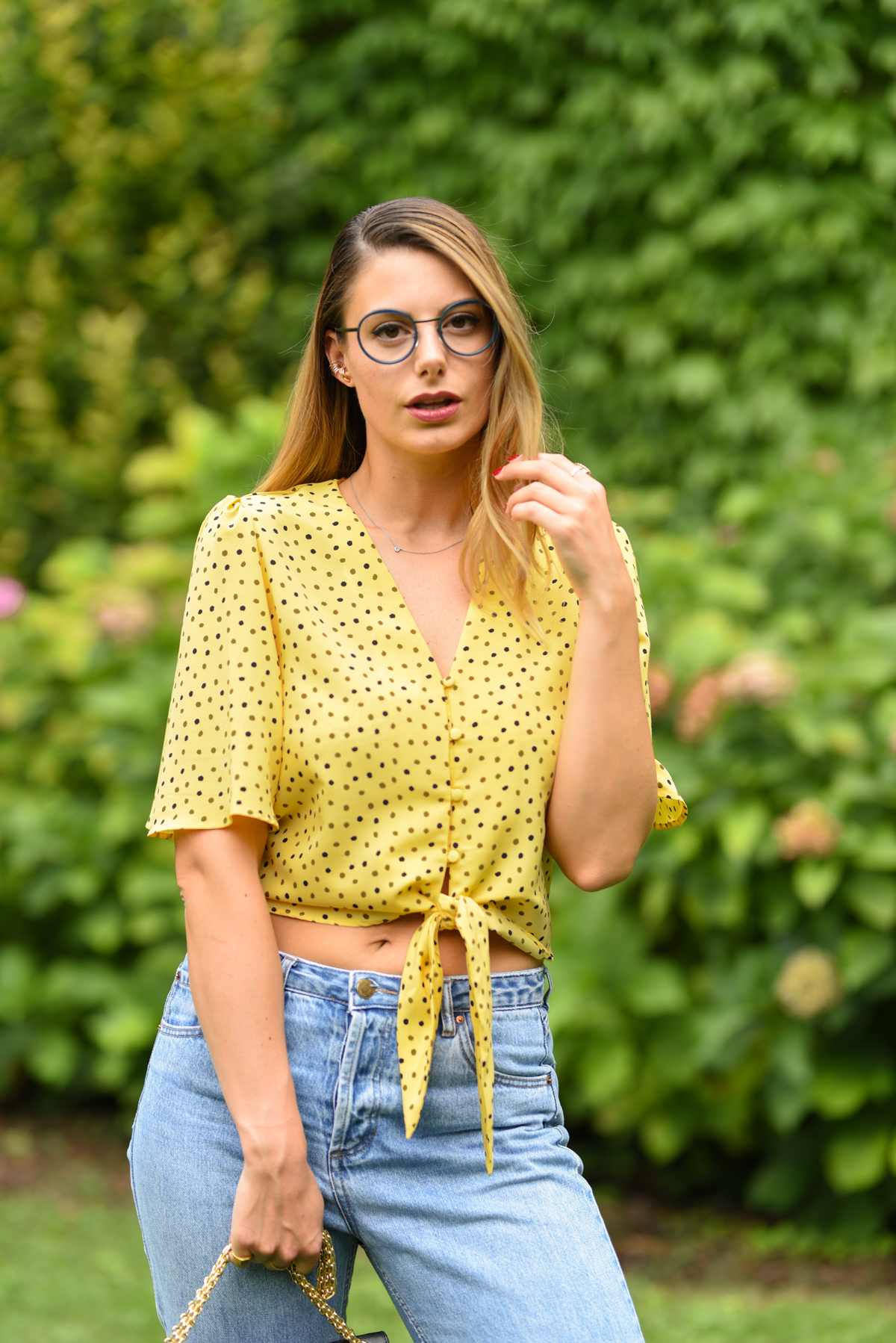 giulia de martin naoned eyeglasses occhiali da sole frame eyewear spring summer 2019 eyewear blog influencer -1