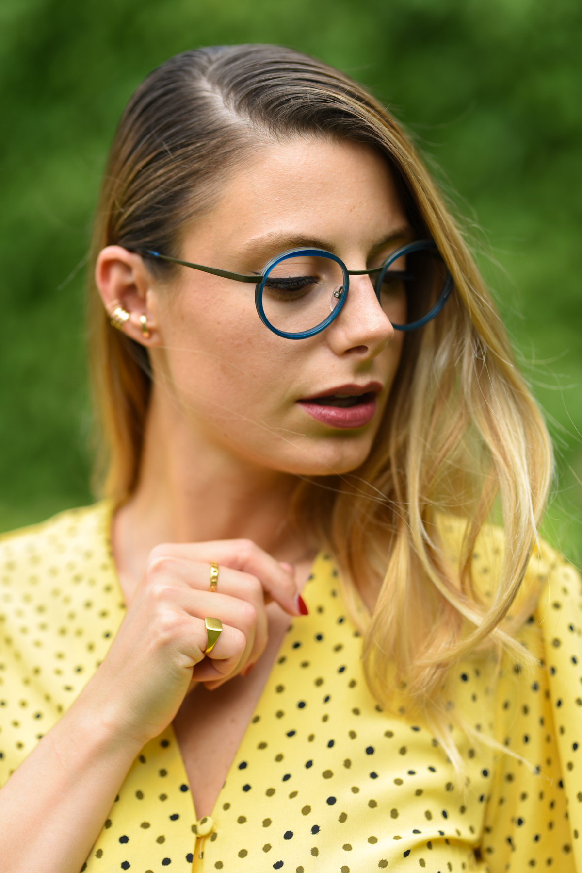 giulia de martin naoned eyeglasses occhiali da sole frame eyewear spring summer 2019 eyewear blog influencer -1