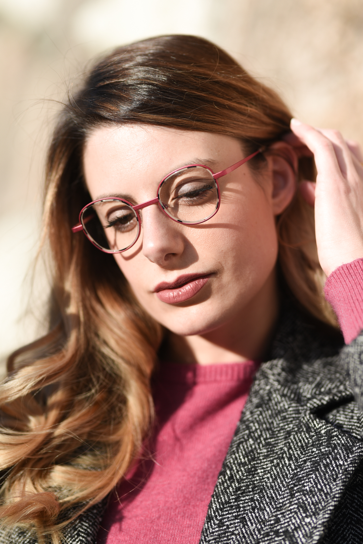 giulia de martin naoned eyeglasses pink 2019 2020 behind my glasses eyewear blogger influencer-9