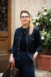 Giulia de Martin Behind My Glasses La Marca eyeglasses occhiali da vista frame montatura Mosaico collection 2022-1
